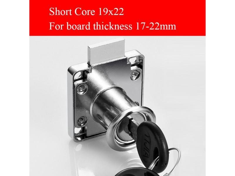 High-grade Desk Drawer Lock 22/32mm Silver Gold Blcak Wardrobe Locks Cabinet Carousel 1