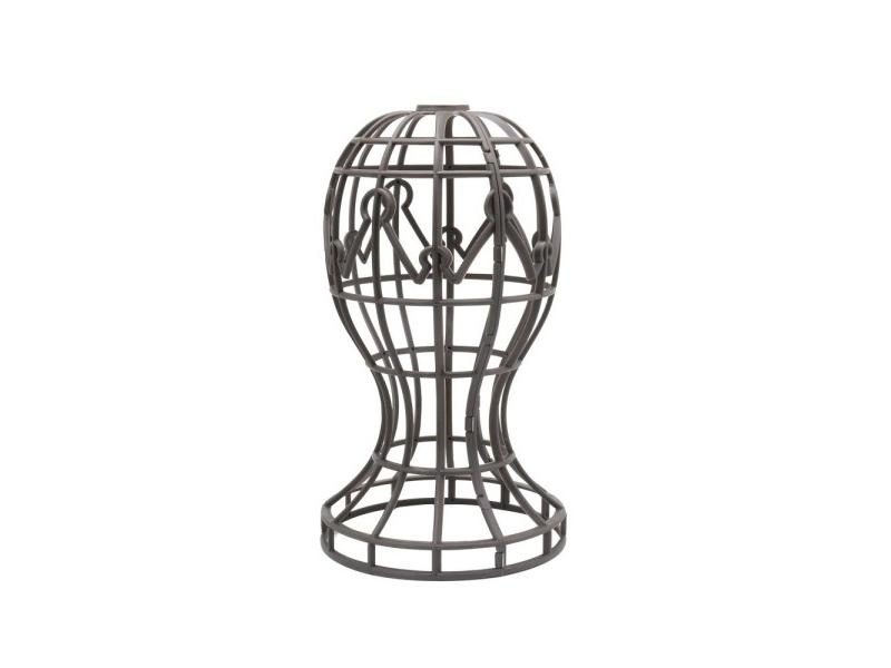 Wig Stand Hat Cap Holder Foldable Wig Head Stand Storage Rack Carousel 1