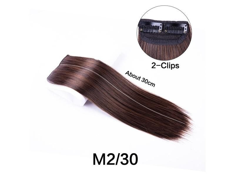 Synthetic Hair Extension Hairpiece Carousel 1