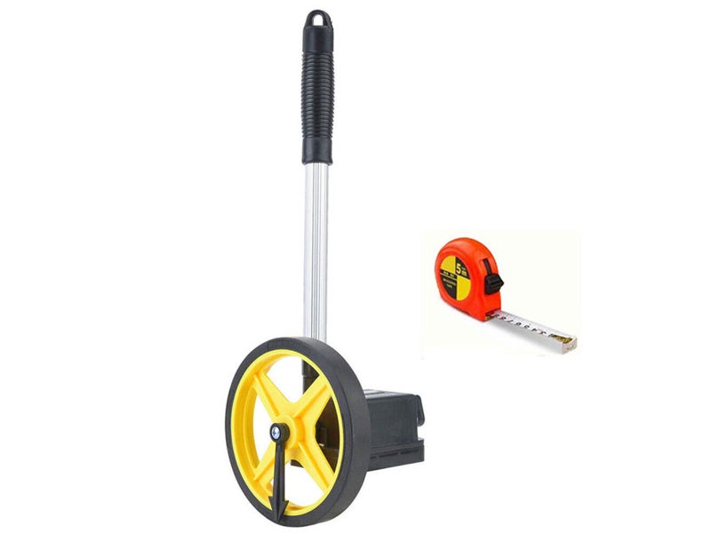 10KM Measure Distance Wheel Tape Collapsible Land Trundle Walking Surveyor Carousel 1