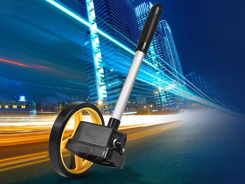 10KM Measure Distance Wheel Tape Collapsible Land Trundle Walking Surveyor Carousel 10