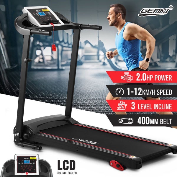 2.0HP Treadmill Running Walking Machine Carousel 12