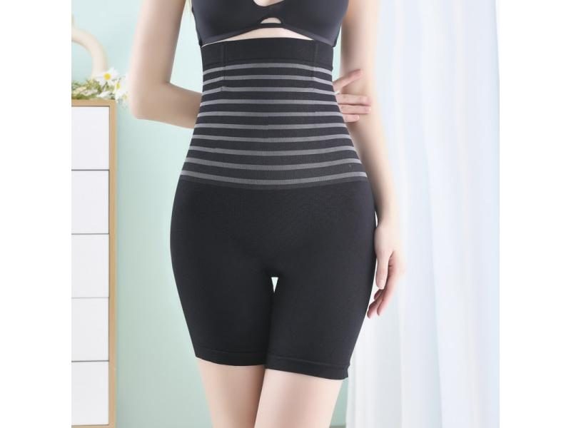 High Waist Flat Belly Panties Plus Size Seamless Women's Shorts Body Shaping Carousel 1