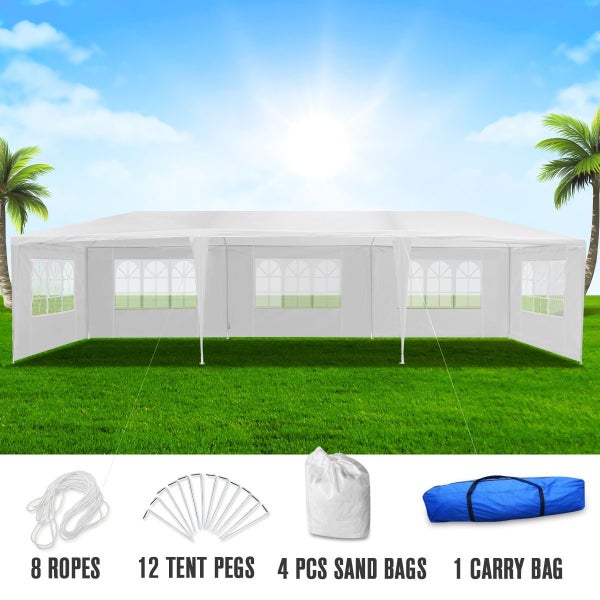 Gazebo Tent 3x9m Waterproof Outdoor Extra Large Carousel 2