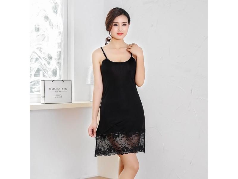 Birdsky OR-61 Women Mulberry Silk Sleeveless Camisole Mini Nightdress Nightgown Carousel 1