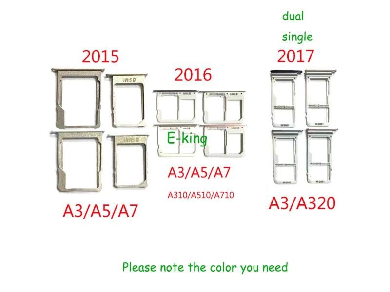 Samsung Galaxy A3 A5 A7 A310 A510 A710 A320 2015 Sim Card Slot Tray Holder Carousel 1