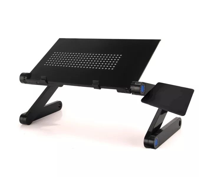 Aluminum Alloy Laptop Table Folding Stand With Cooling Fan Carousel 1