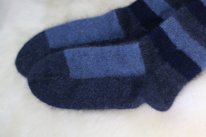 Possum Merino Child Stripe Socks Carousel 11