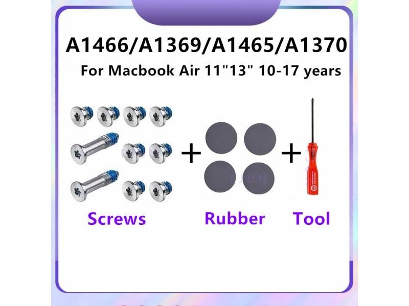 New Macbook Air 11" 13" A1369 A1370 A1465 A1466 Computer Bottom Shell Parts Carousel 1