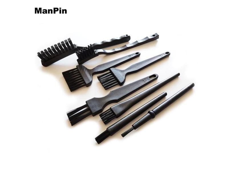 Anti-static Brush Electronics Cleaning Tools PC PCB Circuit Board Flux Paste Carousel 1