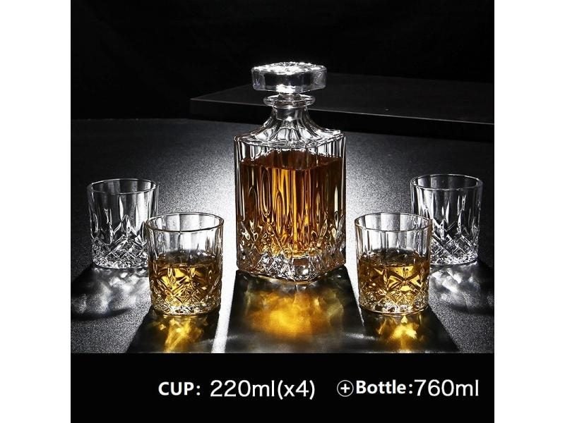 Glass Decanter Carousel 1