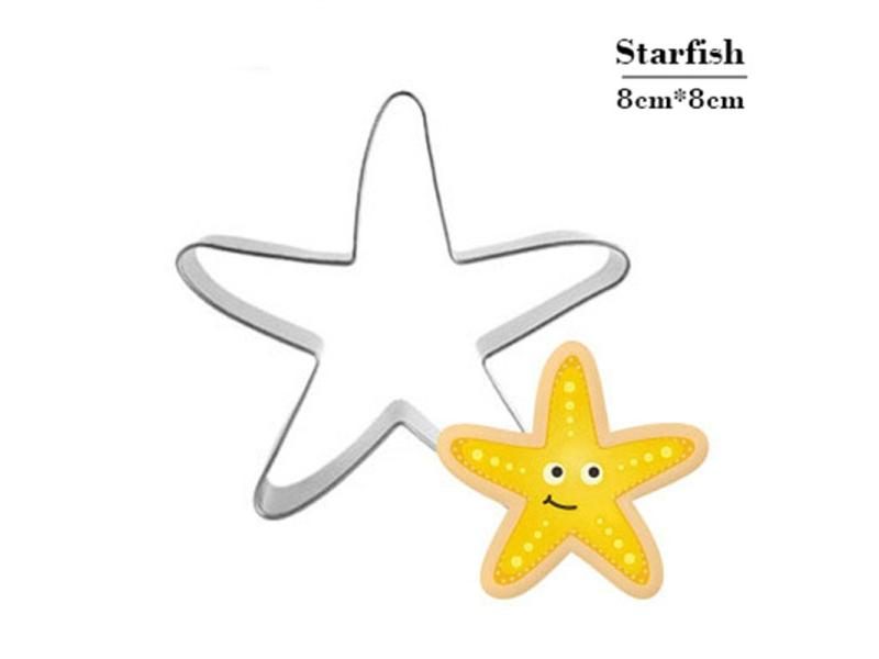 Children's Day Marine Life Cookie Cutter Stainless Steel Fondant Cutter Baking Carousel 1