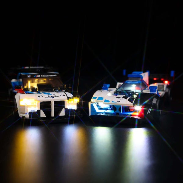 BrickFans: BMW M4 GT3 & BMW M Hybrid V8 Race Cars - Light Kit Carousel 1