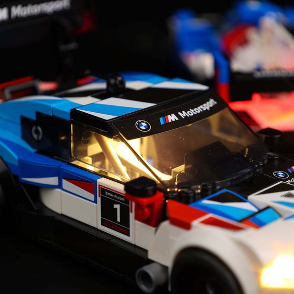 BrickFans: BMW M4 GT3 & BMW M Hybrid V8 Race Cars - Light Kit Carousel 2