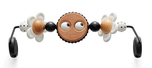 BabyBjorn: Googly Eyes Toy for Bouncer - Black / White Carousel 1
