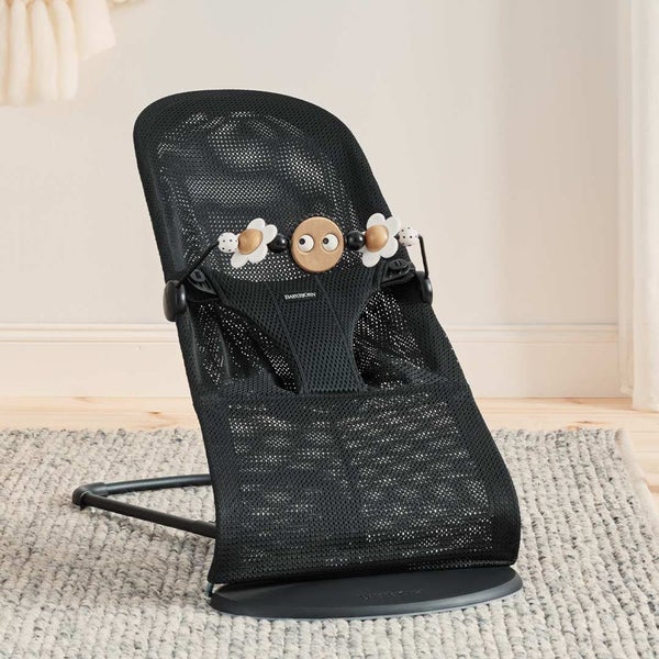 BabyBjorn: Googly Eyes Toy for Bouncer - Black / White Carousel 2