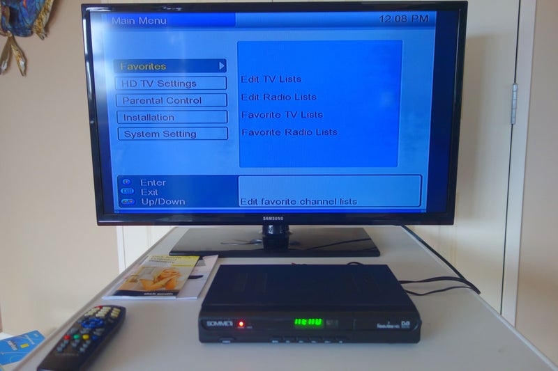 SOMMET Digital TV Receiver NEW Carousel 2