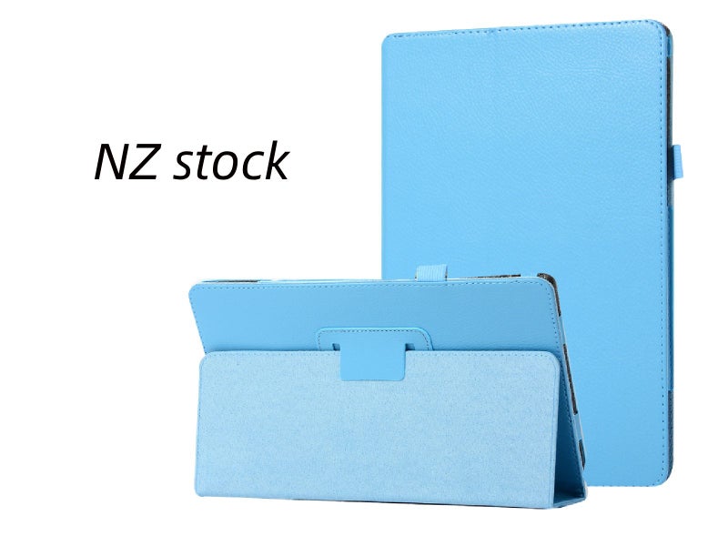 Samsung Galaxy Tab 11” (2023) A9 Plus/A9+ SM-X210/SM-X215 Leather Case, Sky blue Carousel 1