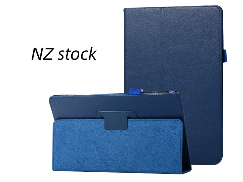 Samsung Galaxy Tab 11” (2023) A9 Plus / A9+ SM-X210/SM-X215 Leather Case, Navy Carousel 1