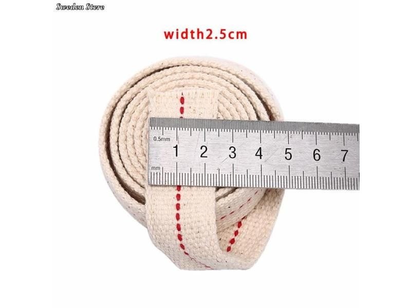 1Meter Kerosene Lamp Wick Braided Cotton Wick Flat Cotton Oil Lamp Wick For Oil Carousel 1