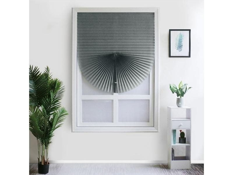 Cordless Pleated Fabric Shades For Privacy Light Filtering Carousel 1