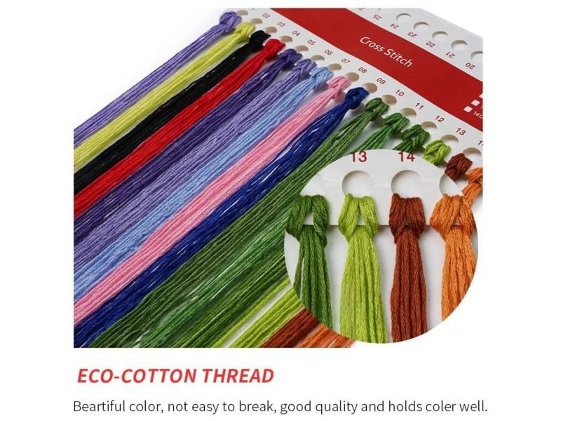 Landscape Scenery 11CT DIY Cross Stitch Embroidery Kit With Cotton Thread Carousel 1