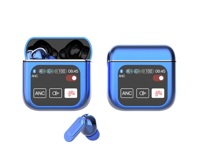 Bluetooth 5.4 Wireless Earbuds In Ear Headphones with Smart Charging Case Blue Carousel 2