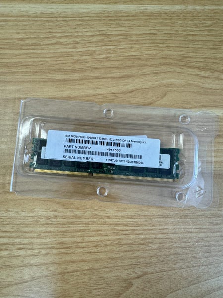 IBM 49Y1563 16GB DDR3 RAM 1.35V - PC3L - ECC - DDR3RDIM Carousel 2