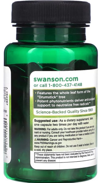 MORINGA OLEIFERA FULL SPECTRUM 400 MG 60 CAPS - BB0128 Carousel 3
