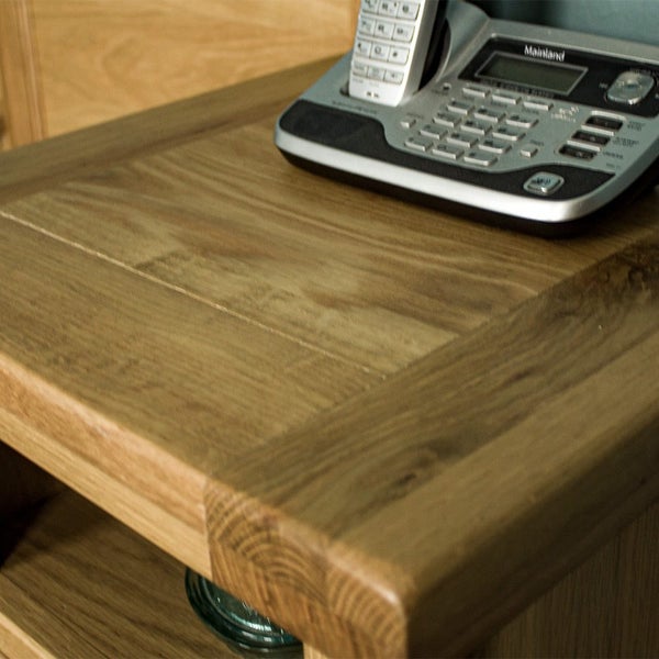 Vienna Oak Telephone Bench Carousel 9