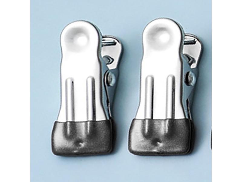 Stainless Steel Windproof Fixed Clothes Clip For Household Drying Carousel 1