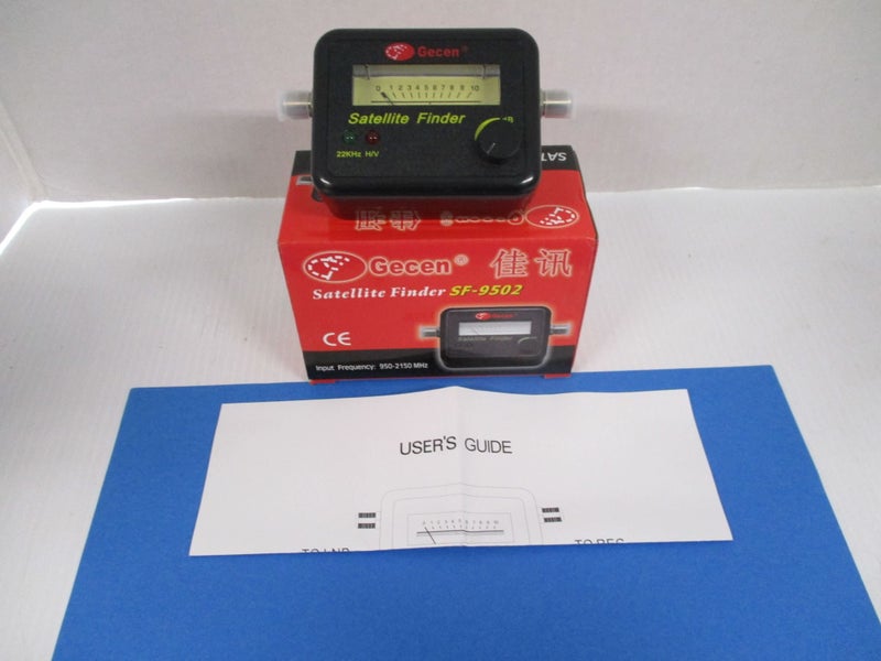 Satellite Finder Model SF-9502 with lead Ideal for Freeview/Sky /D1 / D2 Carousel 1