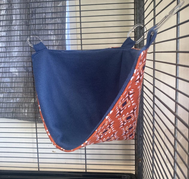 Corner Pouch Hammock for Rats - Choose your pattern! Carousel 1