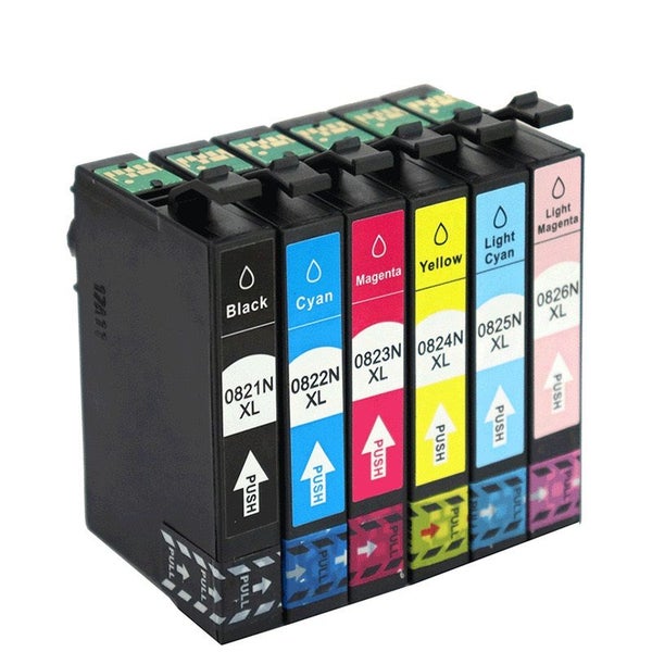 Epson Comp. Ink Cartridges 81N 82N Set for Stylus Photo RX610 TX710W etc Carousel 1