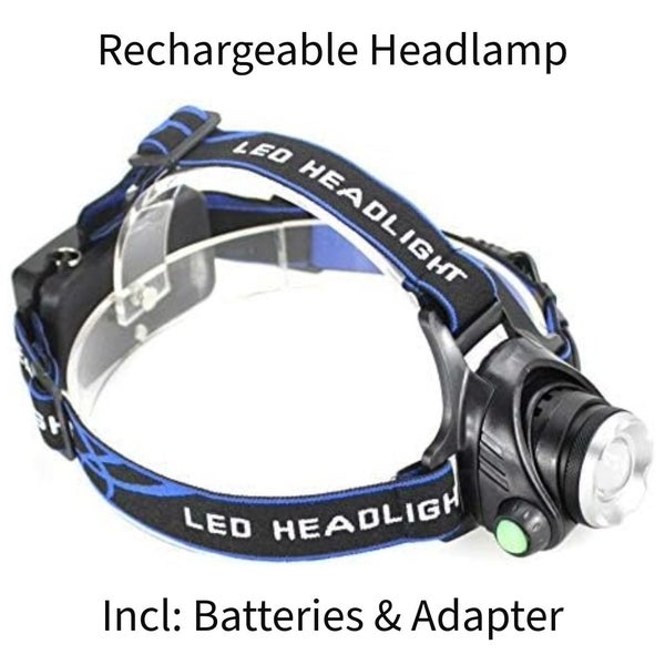 PTN New Rechargeable Waterproof Headlamp Flashlight Sale Sale Carousel 2