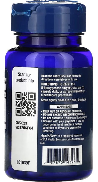 SALE! BOSWELLIA EXTRACT 5-LOX INHIBITOR 100 MG 60 VEGE CAPS - E0326 Carousel 3