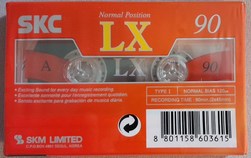 90 min Tape - Buy many or just 1! SKC LX 90min Blank Audio Cassette Tapes Carousel 2