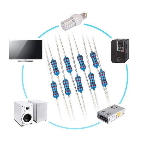 130 Values Resistor Kit 1/4W 2600Pcs62945250317441112
