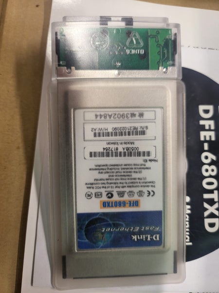10M/100M D-Link PCMICA card Carousel 2