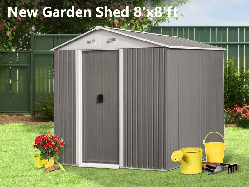 Garden Shed 8'x8'ft Carousel 1