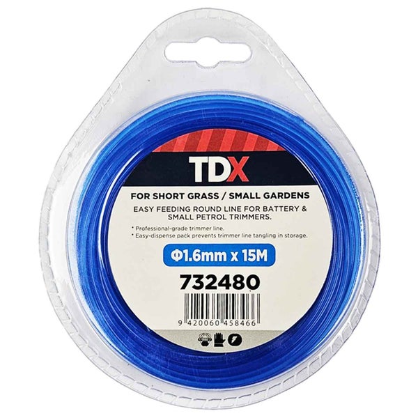 TRIMMER LINE 1.6MM x 15M Carousel 1