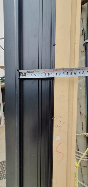 NEW DOUBLE GLAZED, STACKER SLIDER 2210 H x 3600 W Black Carousel 5