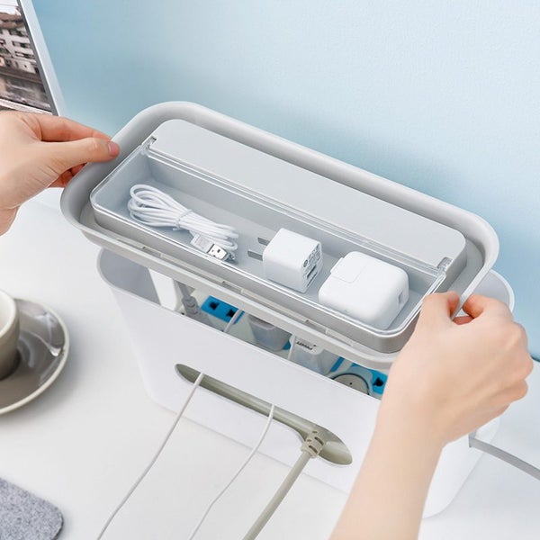 Cable Management Desktop Organiser Box Carousel 2