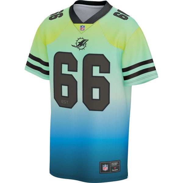 Miami Dolphins NFL SUNSET Mesh Supporters Jersey Carousel 1