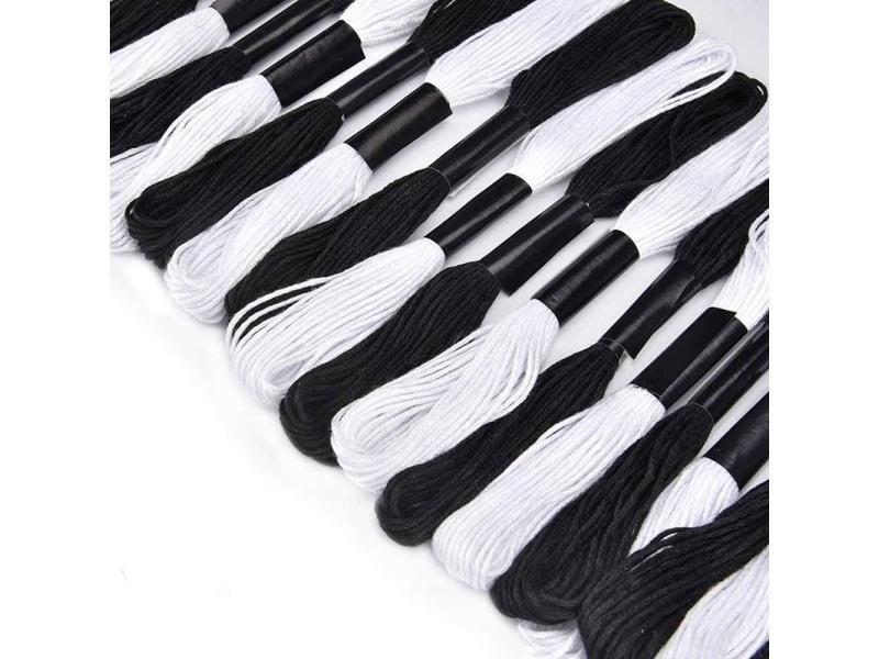 Cross Stitch Embroidery Thread DIY Craft Sewing Accessories 12W 12B Floss Carousel 2
