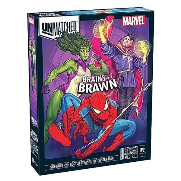Unmatched Marvel Brains & Brawn Game Carousel 1