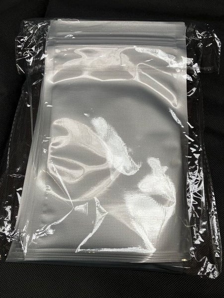 **ZEROPAK**ZIPLOCK SILVER VACUUM BAGS**16cm wide x 25cm long** Carousel 1