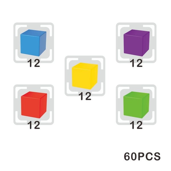 Magnetic blocks/ cubes Carousel 5