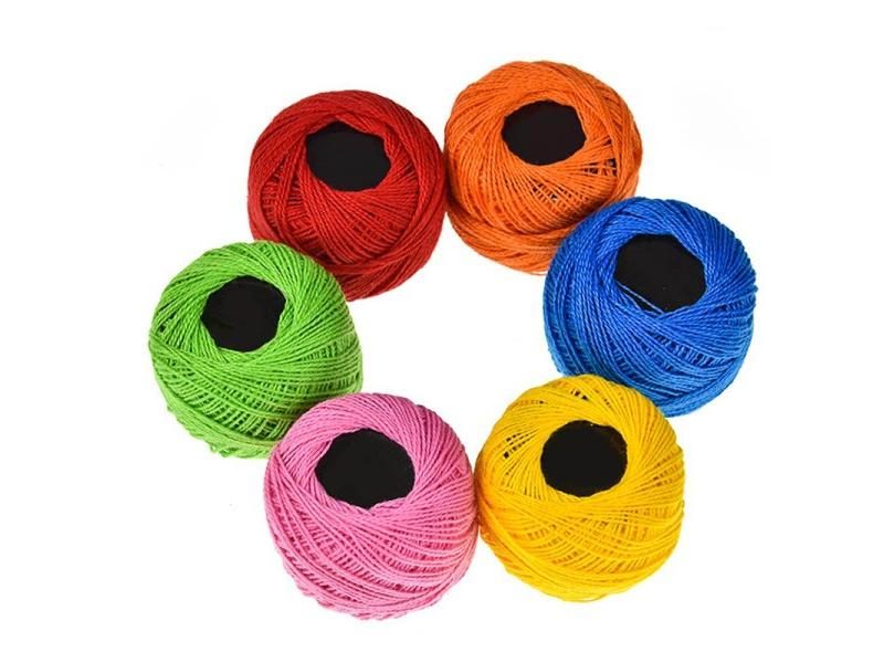 16 Colors Cross Stitch Embroidery Sewing Thread For DIY Hand-Knitted Patch Carousel 2