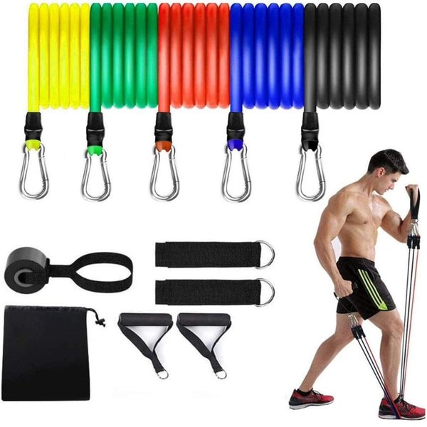 PTN NEW Fitness Resistance Bands Set Sale Sale Carousel 1